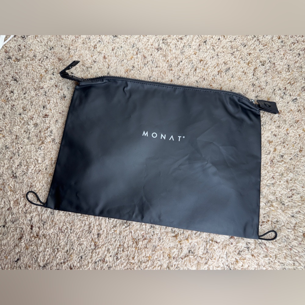 Monat Black Pouch Bag